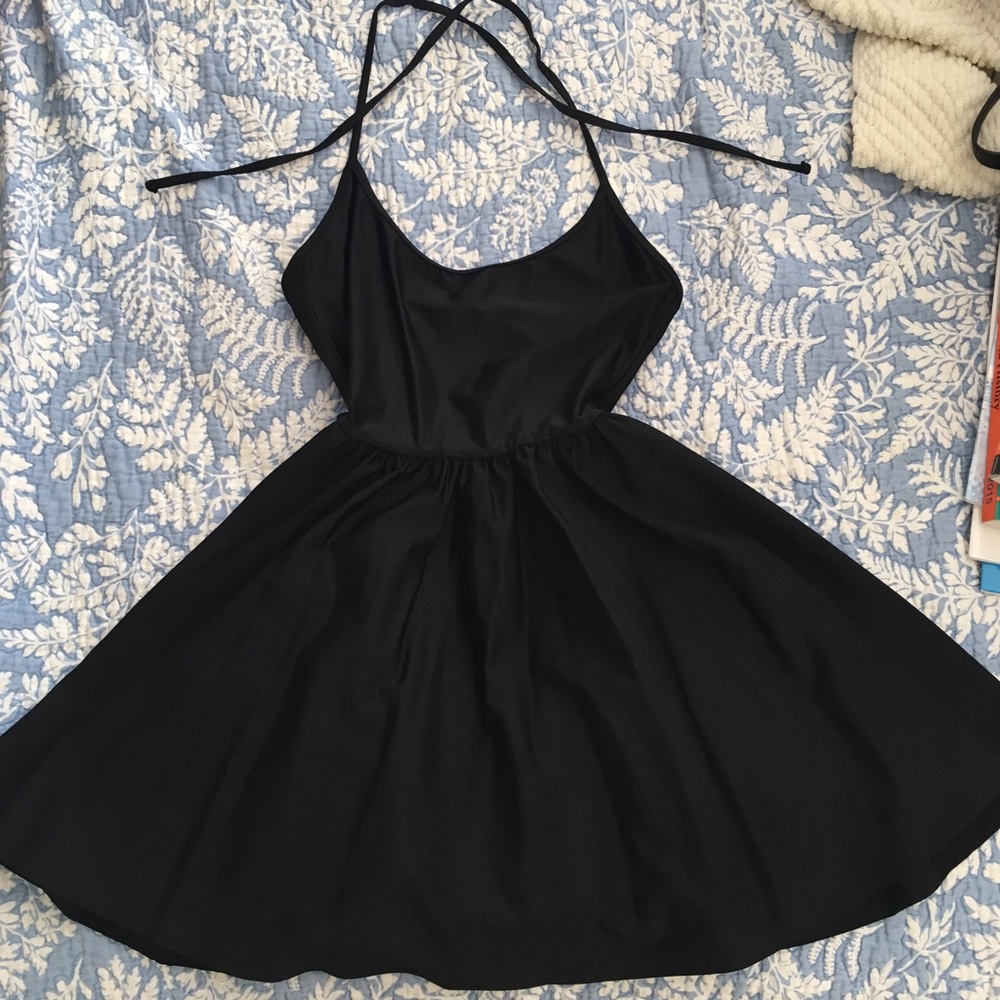 American Apparel Nylon Tricot Figure Skater Dress
