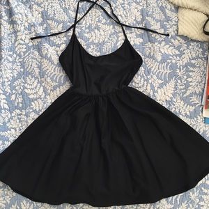 American Apparel Nylon Tricot Figure Skater Dress