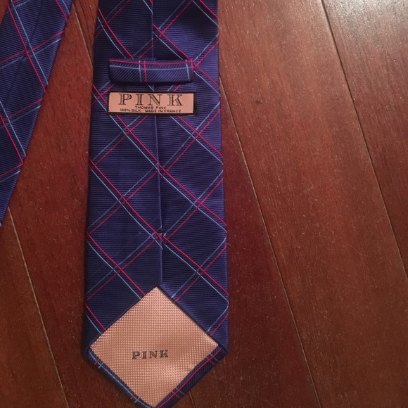Thomas pink tie - Picture 2 of 3