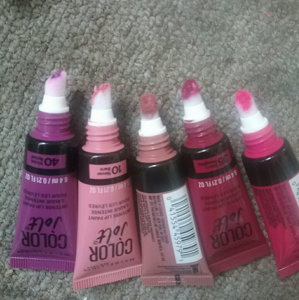 Maybelline lip paints