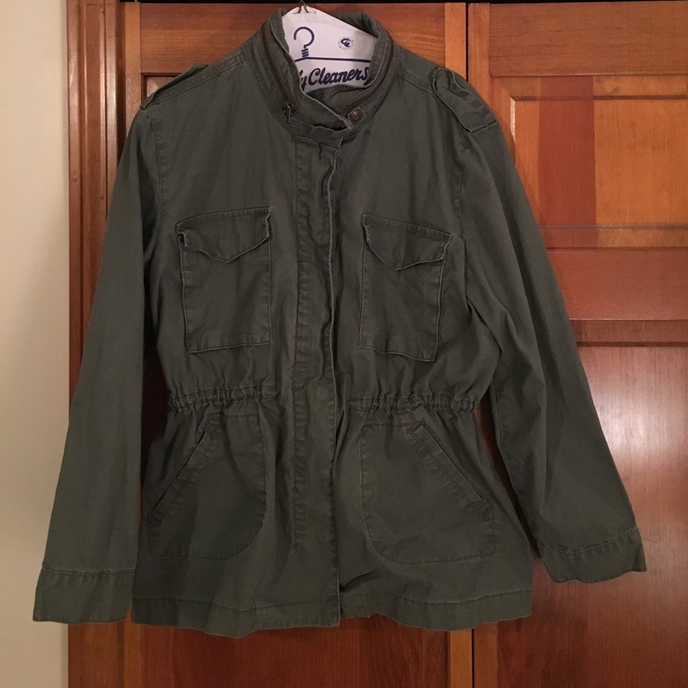Kensie Olive Green Utility Jacket