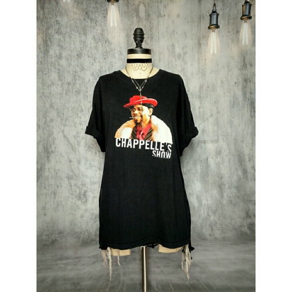 Vintage Tops - 04' DAVE CHAPELLE / CHAPPELLES SHOW RETRO T-SHIRT!