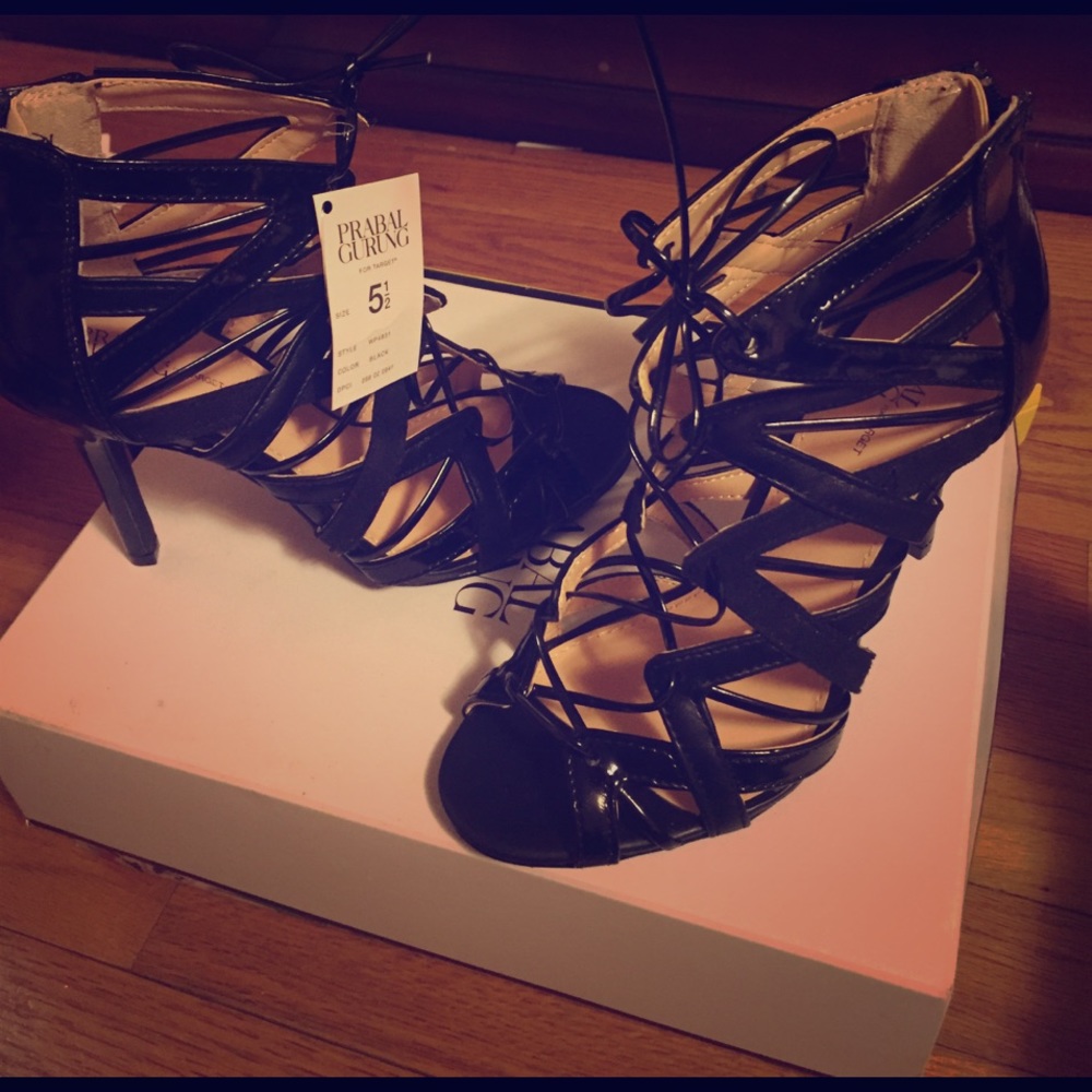 Black heels