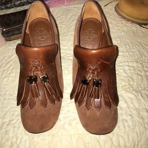 Tory Burch suede high heels