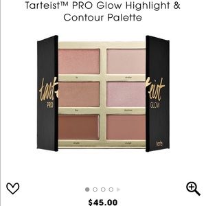 NWT Tarteist PRO Glow Highlight & Contour Palette