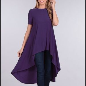 🎉HP🎉 High and Low Plum Dress