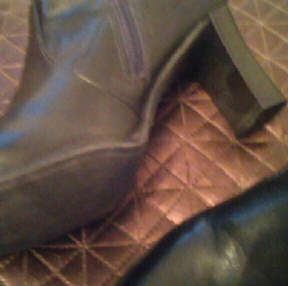 Euc Etienne Aigner Black Booties Size 6 - image 4