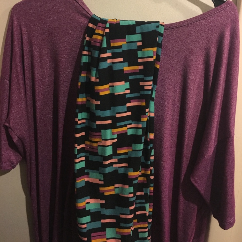 Lularoe leggings and Irma