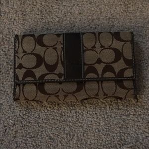 Coach long wallet