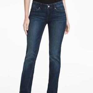 White and black house market jeans size 4