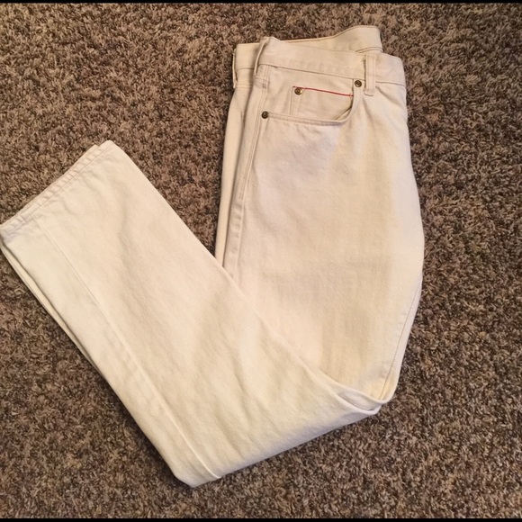 J crew white jeans mens Clearance