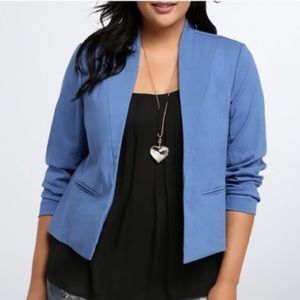 EUC - TORRID BLAZER - BLUE