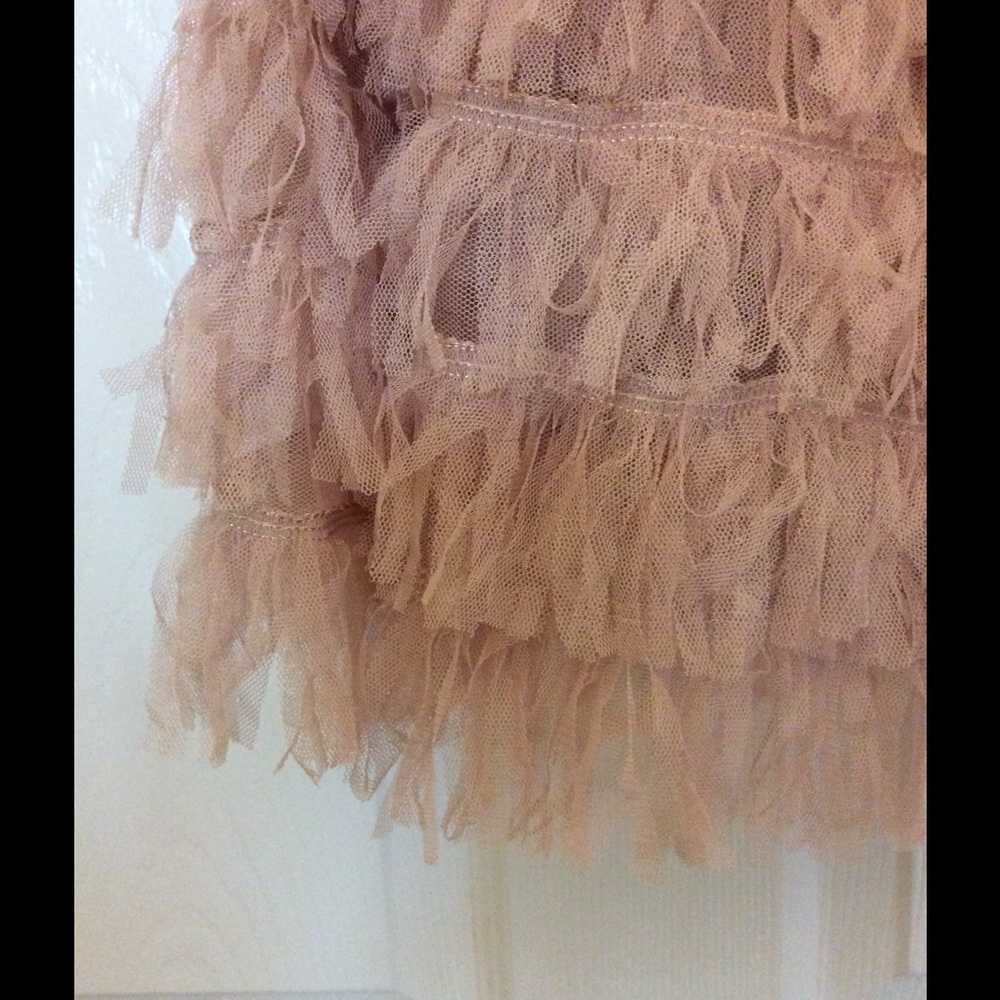 🌟Nude Ruffle Skirt🌟 - Picture 8 of 8