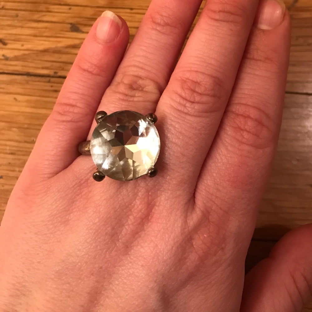 Giant Fake Diamond Ring