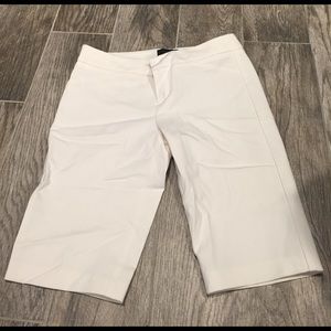 White Cynthia rowley bermuda shorts