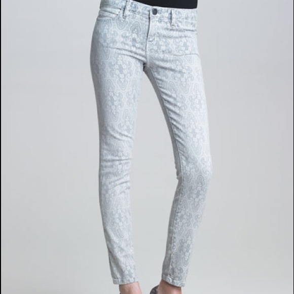 Current/Elliott Pants - CURRENT/ELLIOT the ankle skinny in antique lace