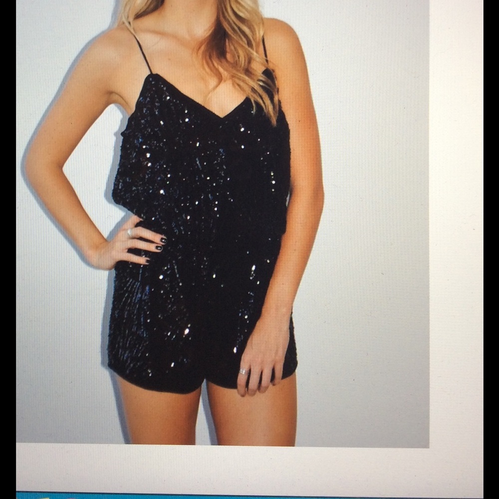 Sequin romper