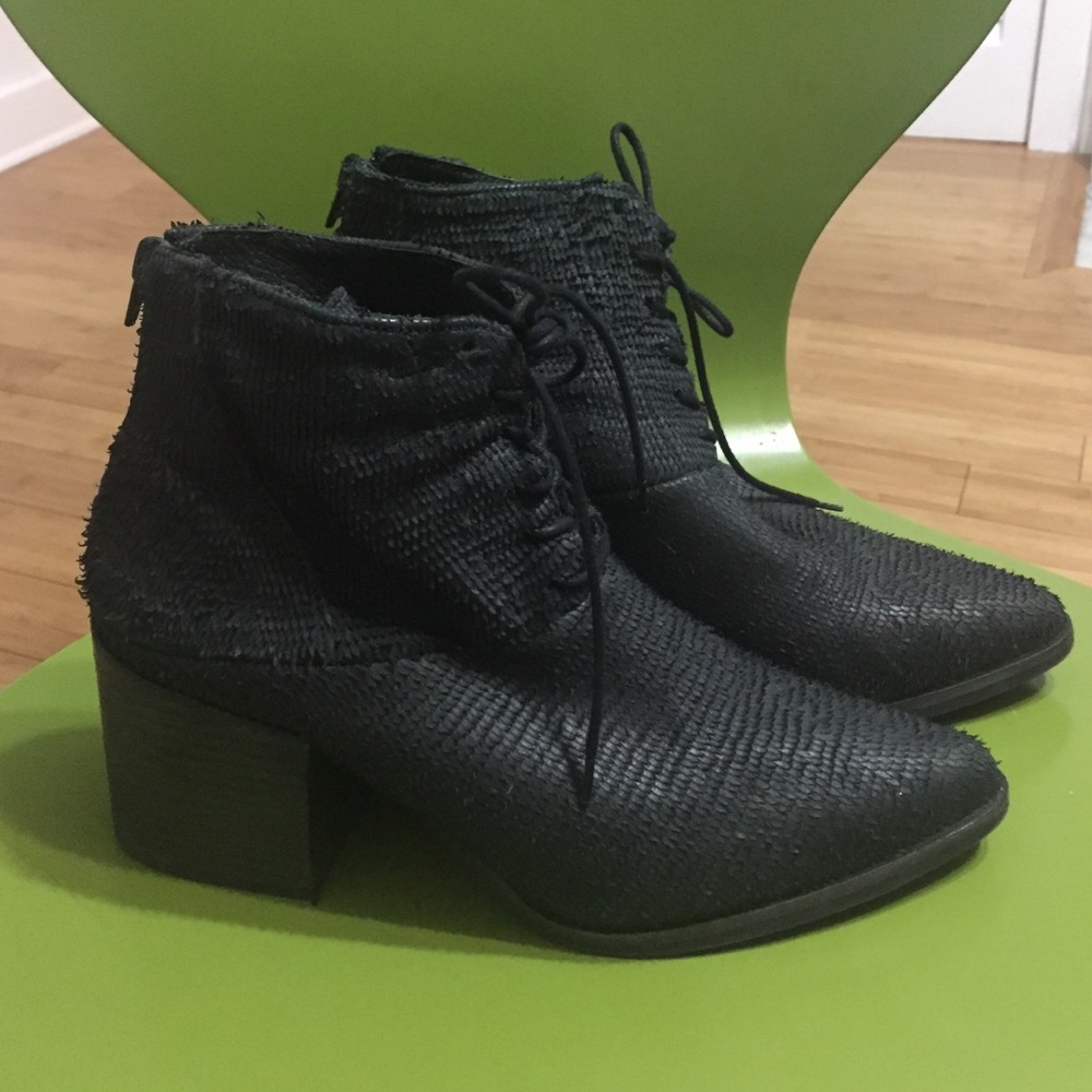 Matisse lace up booties