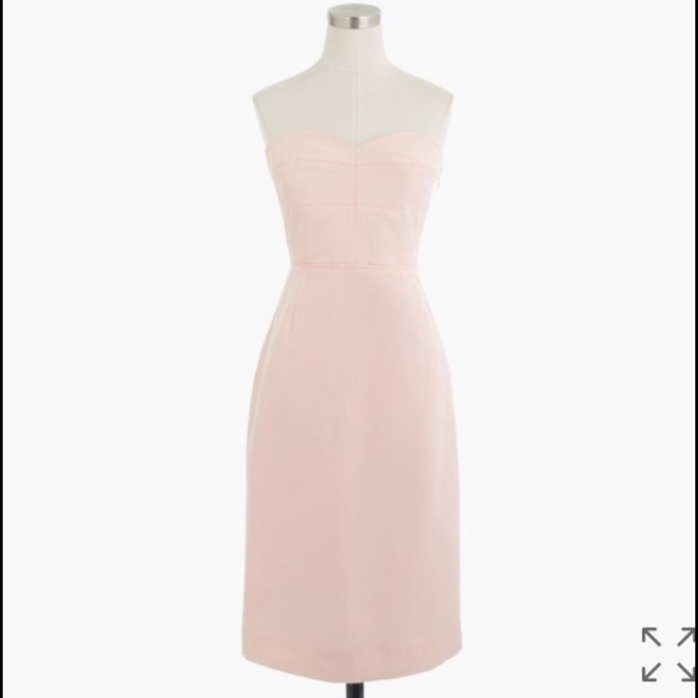 JCrew "Rory" Dress light pink