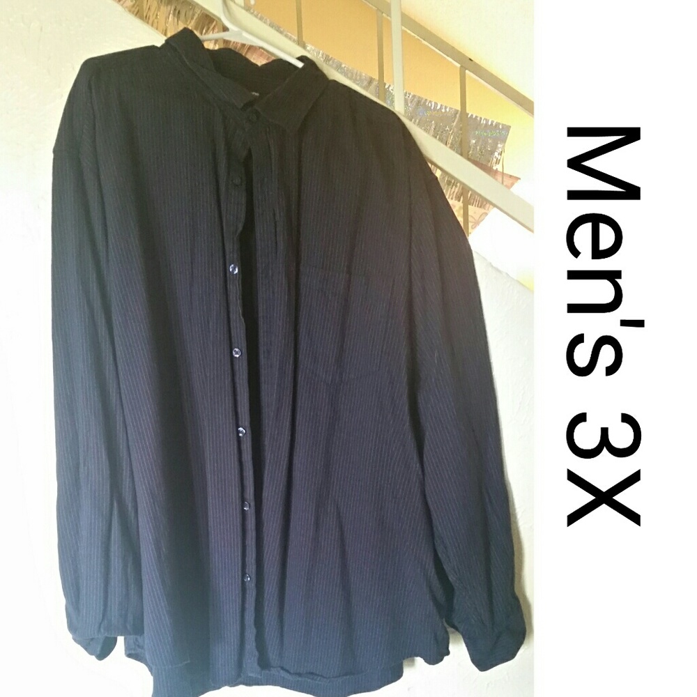 Men's 3X Button Down