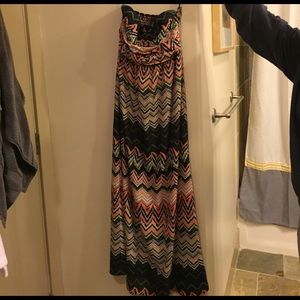 Long maxi dress very flattering