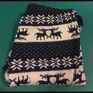 Christmas reindeer leggings