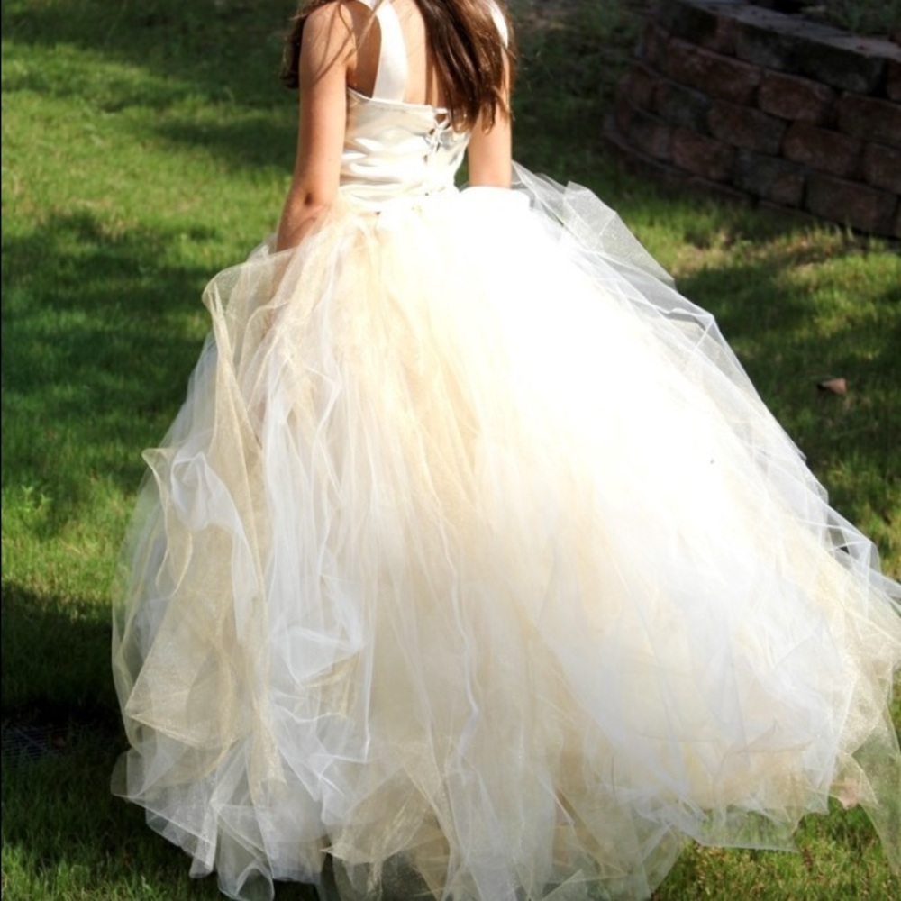 Flower girl Tutu dress LA Wedding