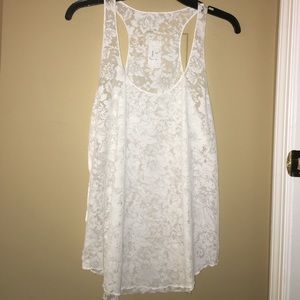 Lace tank top