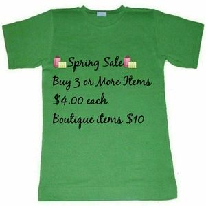 Spring Sales