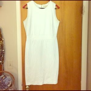 BNWOT Banana Republic White Pencil Dress 👗