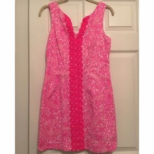 Lilly Pulitzer for Target pink shift dress size 6