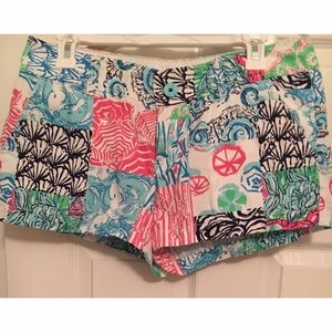 Lilly Pulitzer Walsh Shorts Size 8