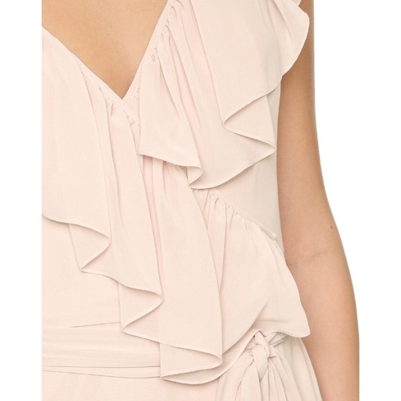 Joanna August Lolo V Neck Ruffle Wrap Dress - Picture 4 of 6