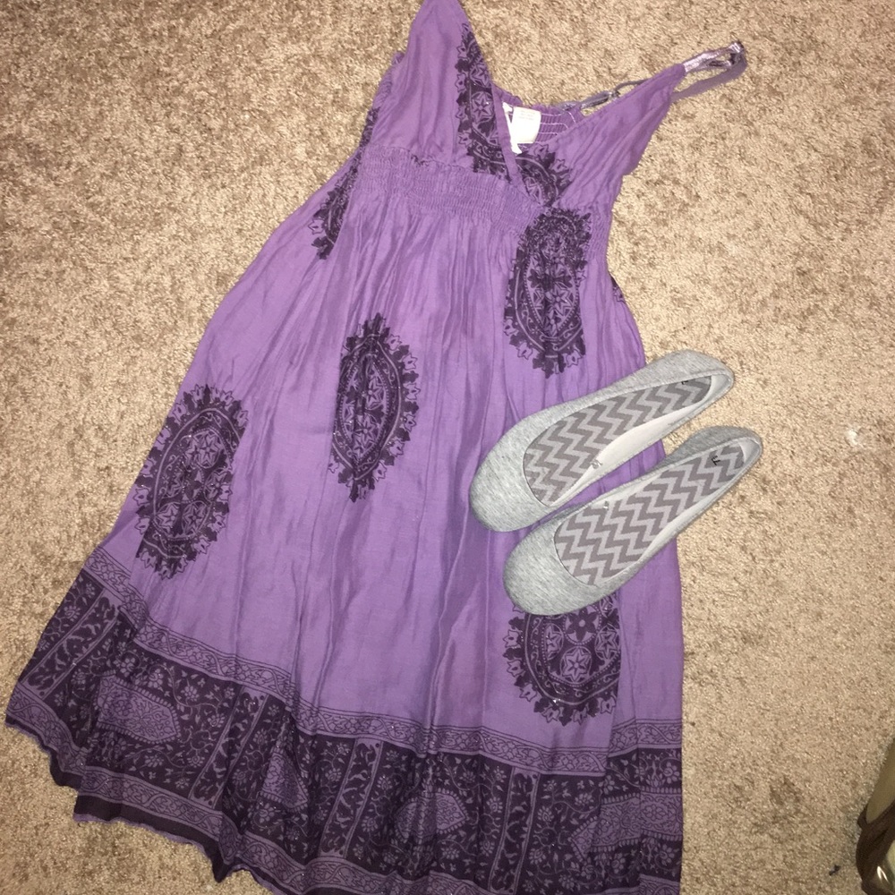 Purple Summer dress