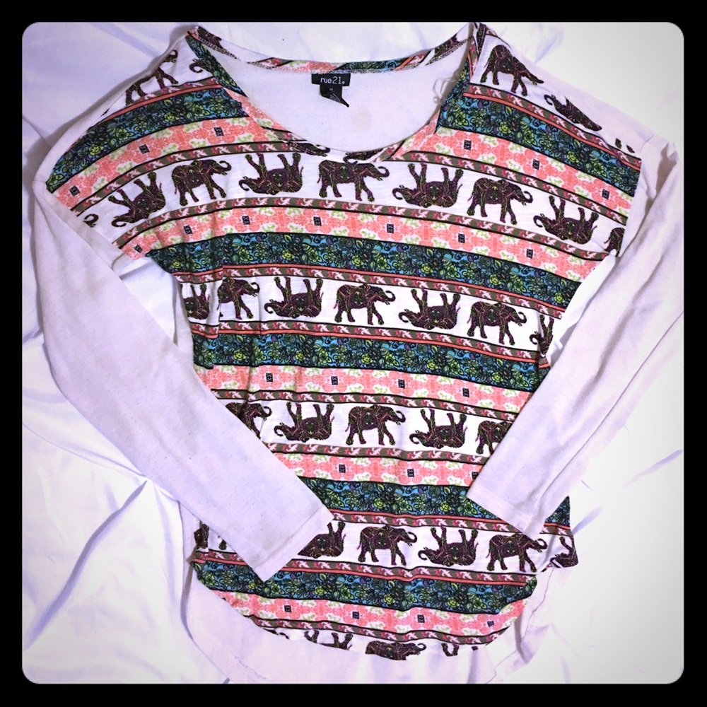 •Elephant shirt•