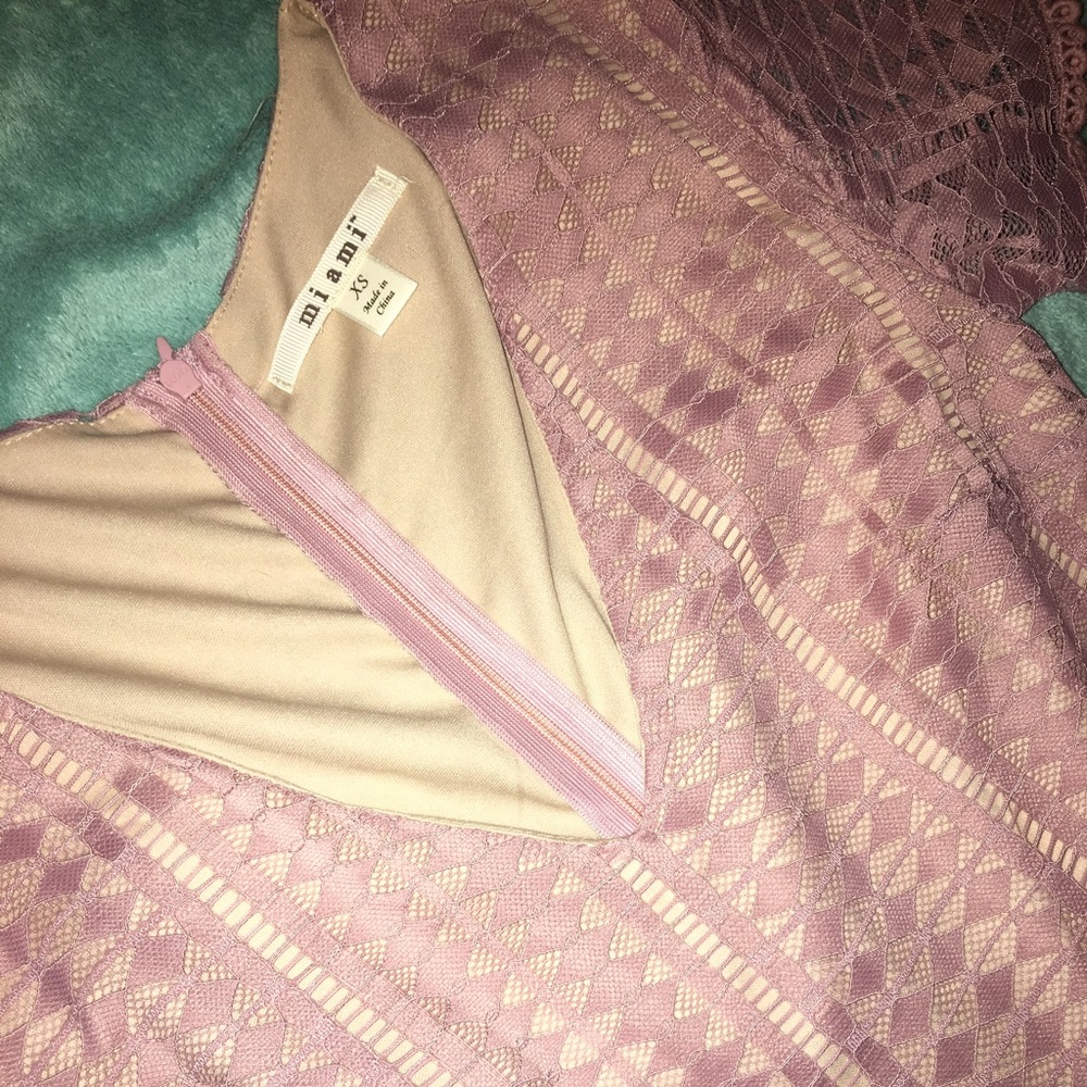 Pink Francesca's dress