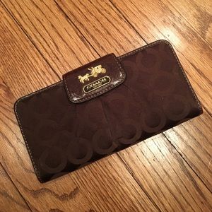 Brown Coach Wallet