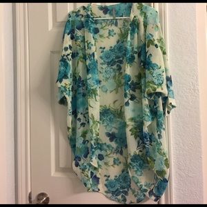 Floral kimono