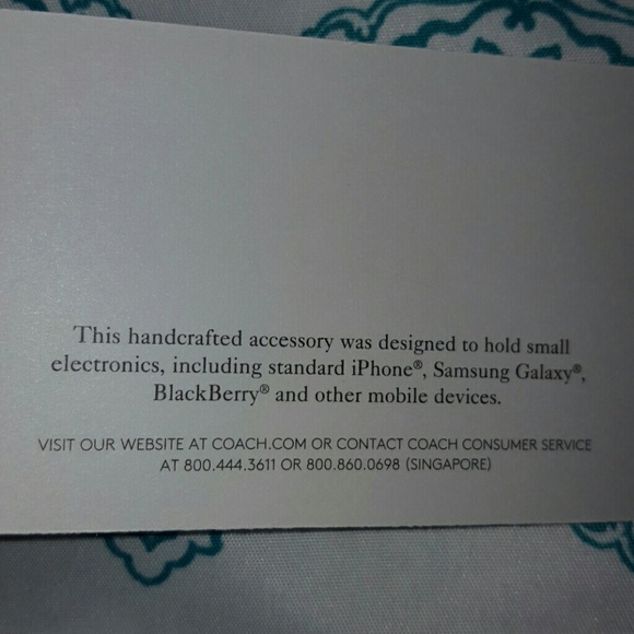 Brand new coach wristlet/wallet - Picture 6 of 6