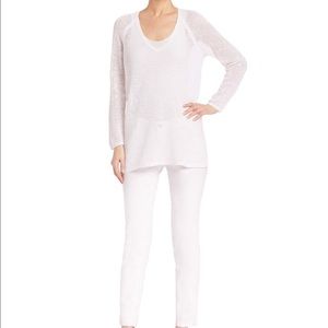 Eileen fisher Linen Sweater white