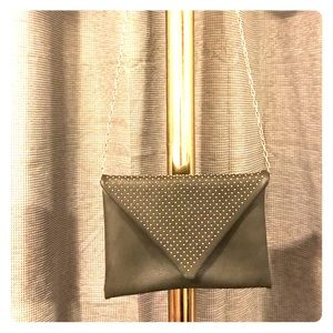 Day to night handbag- clutch OR cross-body!