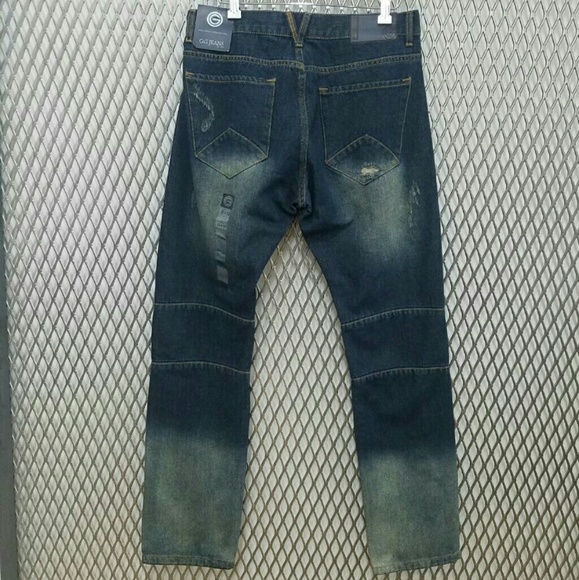 Men's Ridgit destracted Jeans- New - Picture 2 of 2