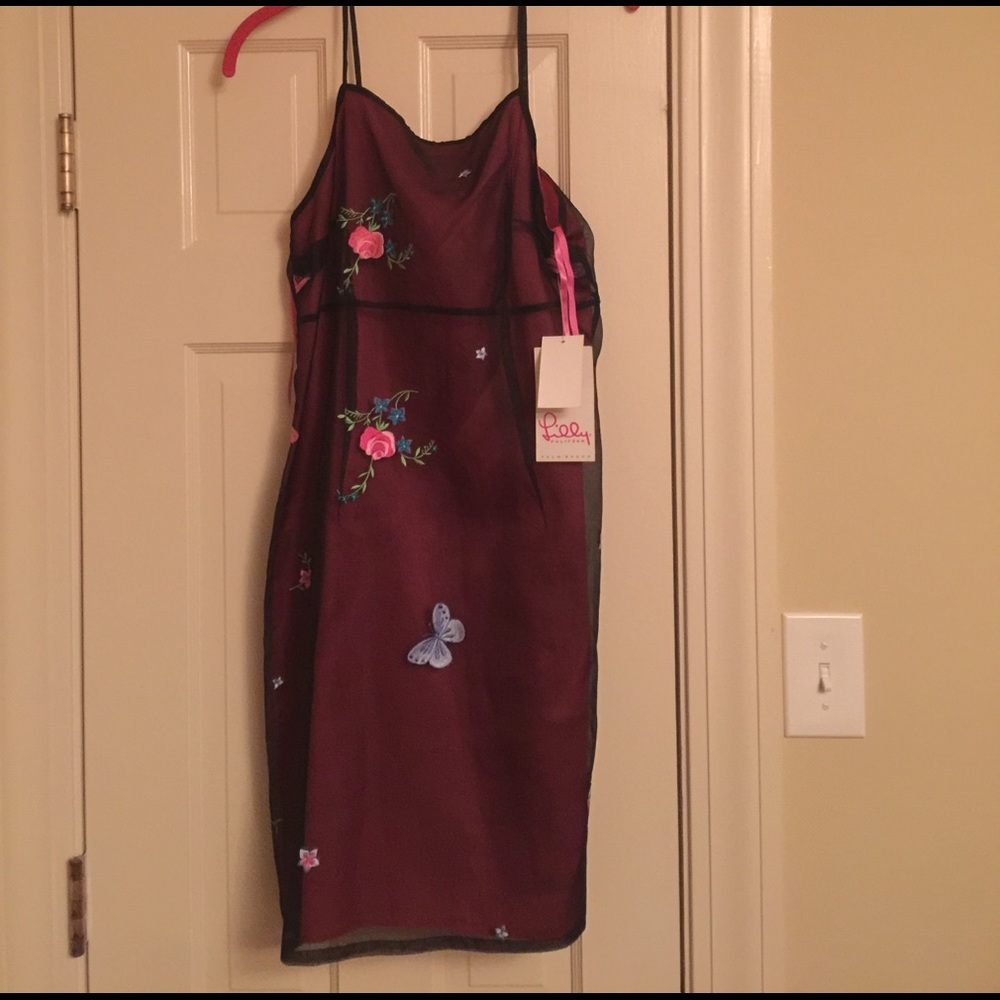 Lilly Pulitzer butterfly garden dress