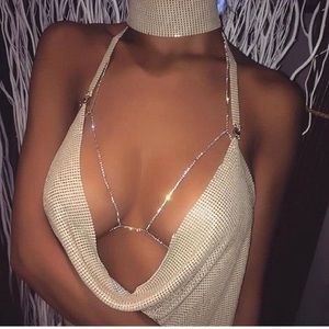 Diamond bralette