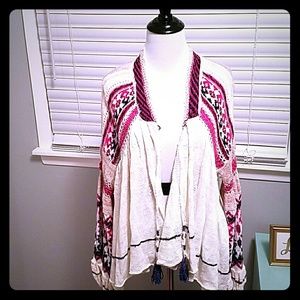 Free people cardigan bell sleeves