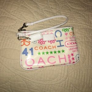 Coach wristlet