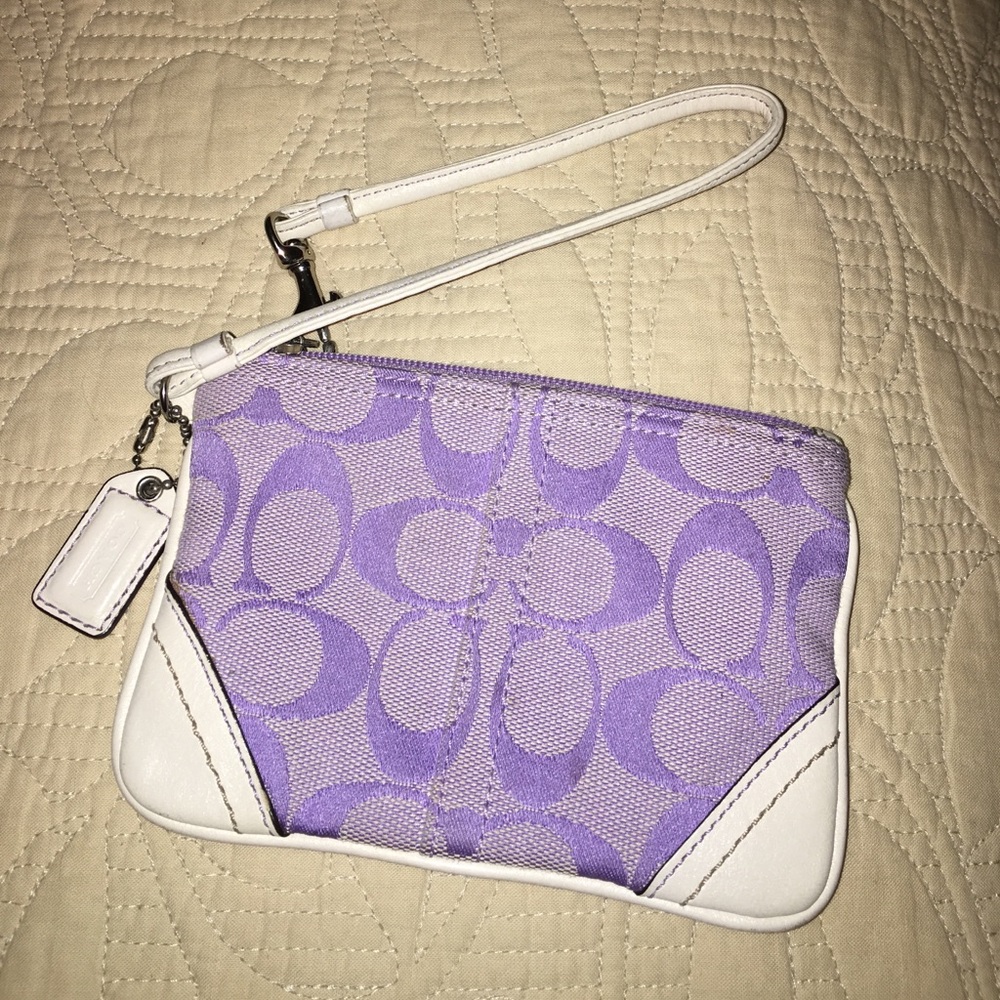 Coach wristlet