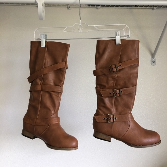 NEW - Wild Diva foldable boots - Sz. 5 NEW in Box - Picture 2 of 6