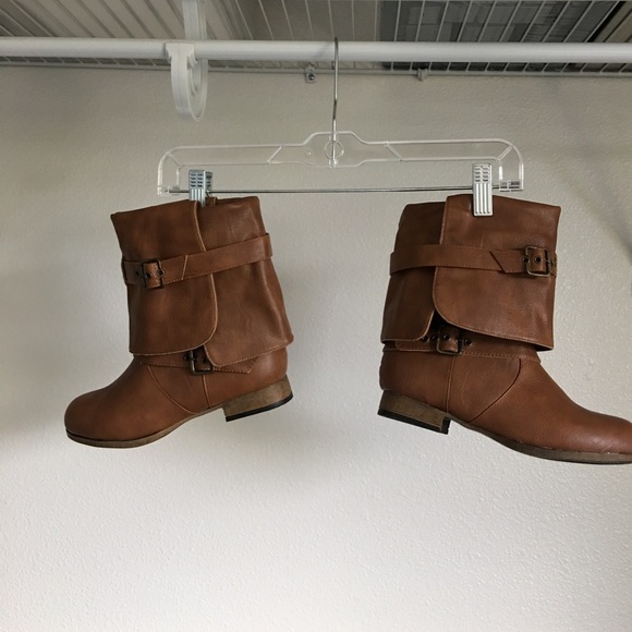 NEW - Wild Diva foldable boots - Sz. 5 NEW in Box - Picture 4 of 6