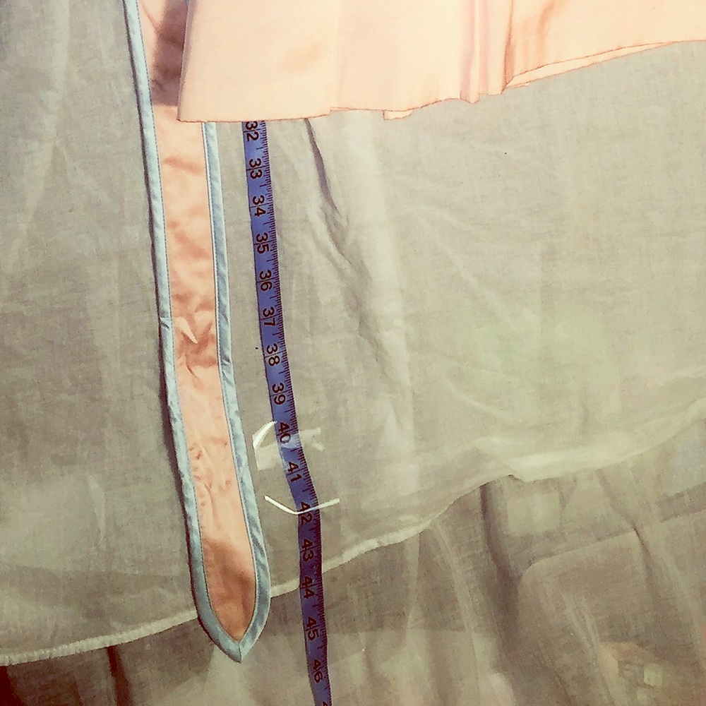 Tocca strapless dress with tie sash. - Picture 6 of 6